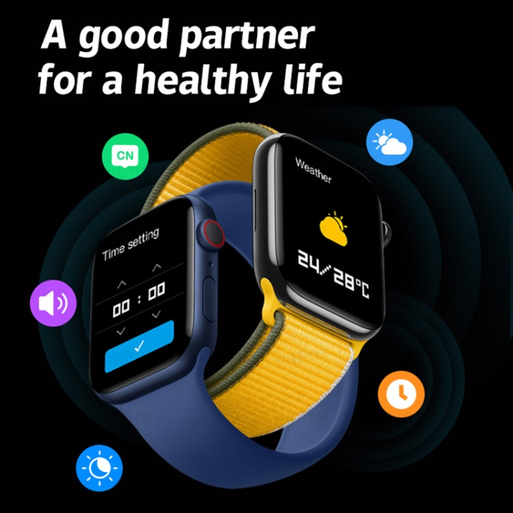 T900 PRO MXA 1.92 inch LCD Screen Smart Watch, Support Bluetooth Call / Multiple Sports Modes(Blue) by bashfashion