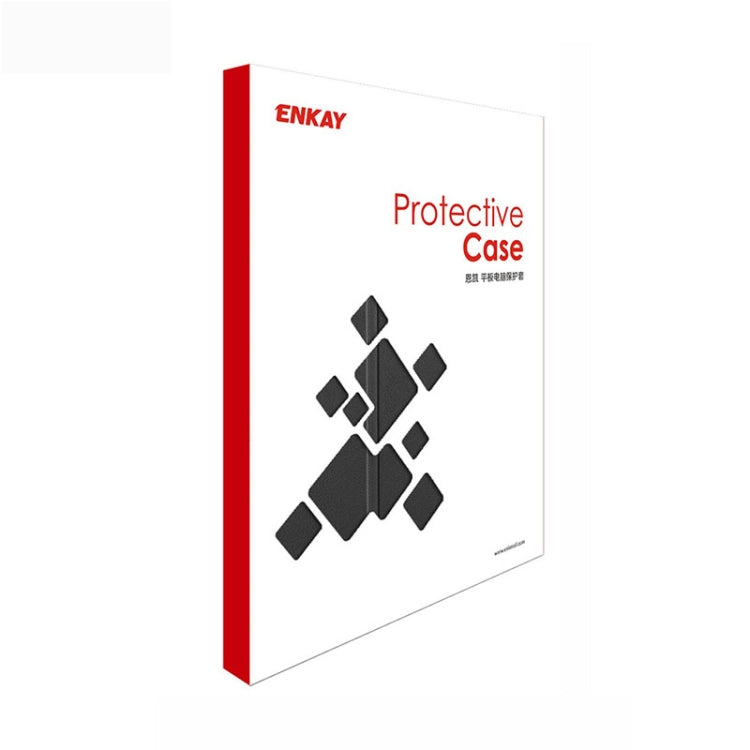 For Honor Tablet V7 Pro ENKAY Custer Texture Horizontal Flip PU+PC Leather Case with Three-folding Holder & Sleep / Wake-up Function(Dark Blue) by ENKAY