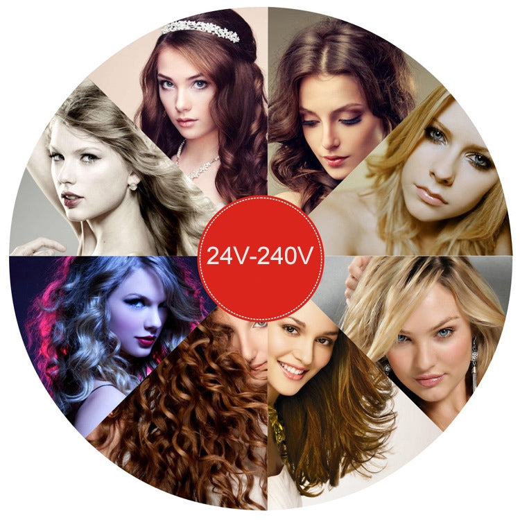 Digital Extension Heating Perm Hairdressing Tool Color Random Delivery(24V 13Bar) by bashfashion