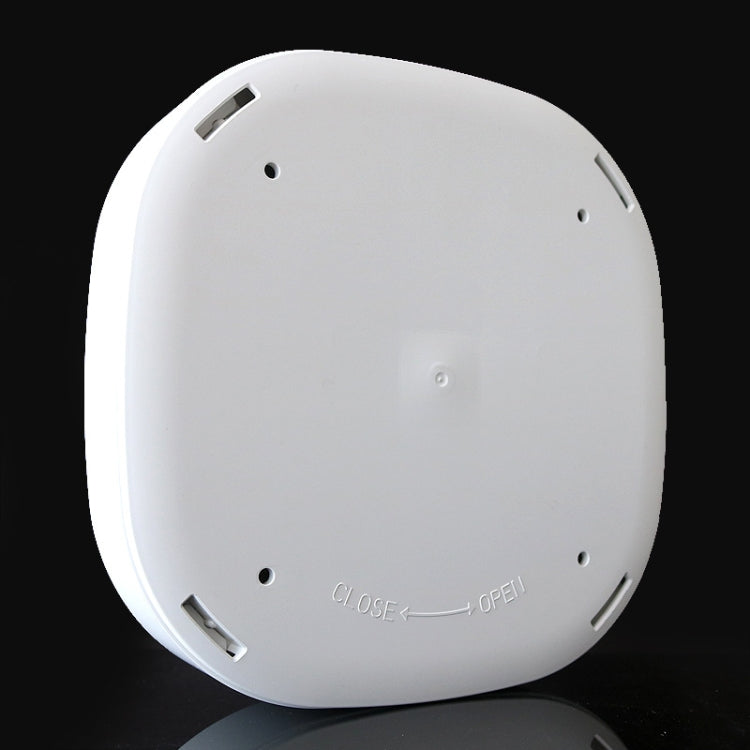 1145 Human Body Induction Ceiling Light Wireless Installation Battery Ceiling Lamp(White Shell Warm Light) by bashfashion