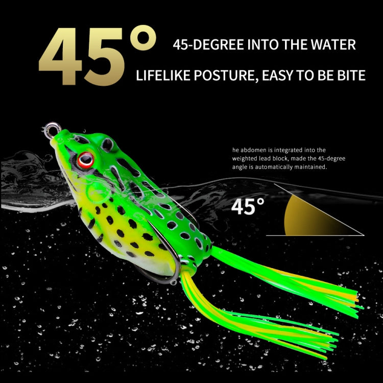 Thunder Frog Road Lure Fake Bait Simulation Soft Bait, Specification: 9g 5.3cm(C) by bashfashion