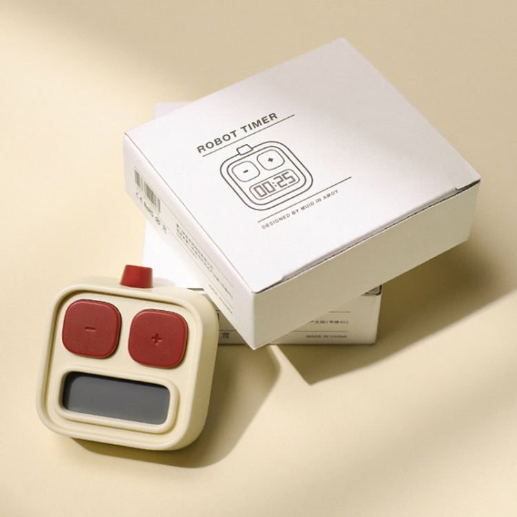 H-C-06 Robot Kitchen Timer Children Time Management Running Exercise Timer(Green) by bashfashion