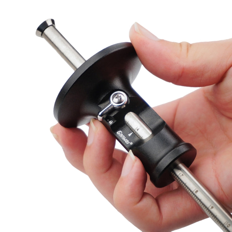 Ganwei European Scriber Simple Marking Gauge Ruler Parallel Line Drawing Woodworking Tool(Fixed Blade) by Ganwei