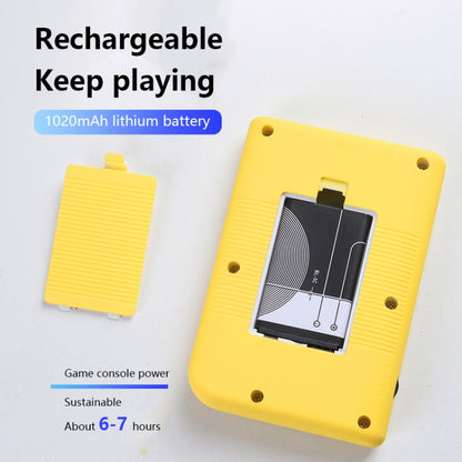 MK800 3.0 inch Macaron Mini Retro Classic Handheld Game Console for Kids Built-in 800 Games, Support AV Output (Grey) by bashfashion