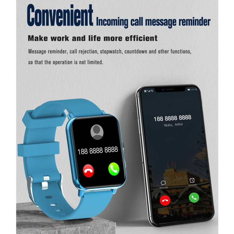 F15 Pro 1.69 inch TFT Screen IP67 Waterproof Smart Watch, Support Body Temperature Monitoring / Sleep Monitoring / Heart Rate Monitoring / Incoming Call Reminder(Black) by bashfashion