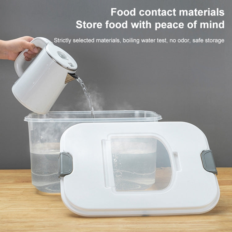 Pull-top Rice Bucket Sealed Insect-proof and Moisture-proof Food Storage Box, Random Color Delivery, Size:Large 12.5kg Capacity by bashfashion