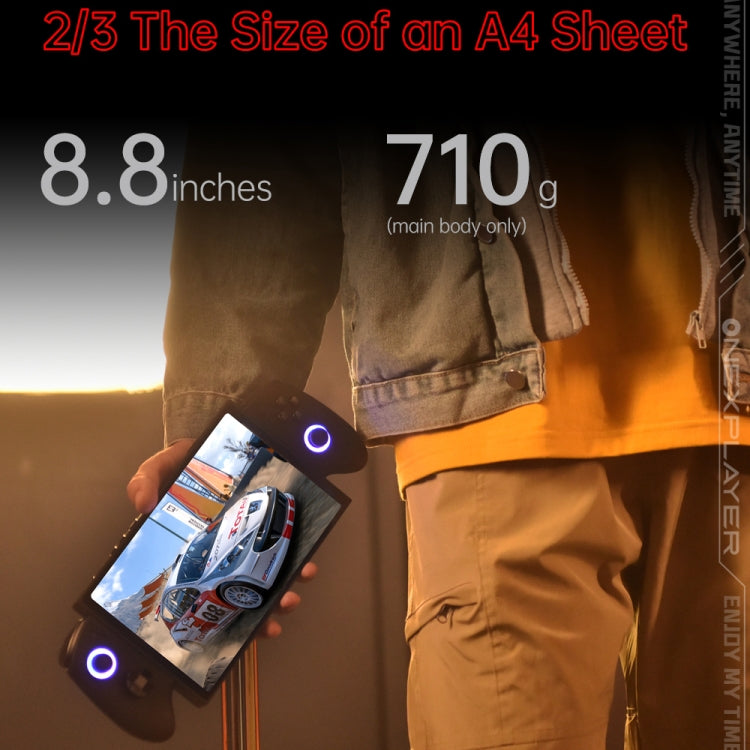 ONE-NETBOOK OneXPlayer X1 mini 8.8 inch Handheld Game Console, 16GB+512GB, Windows 11 AMD Ryzen 7 8840U(Black) by ONE-NETBOOK