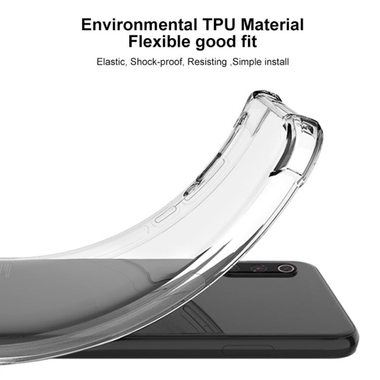 For Infinix Smart 8 IMAK UX-4 Series Four-corner Shockproof Phone Case(Transparent) by imak