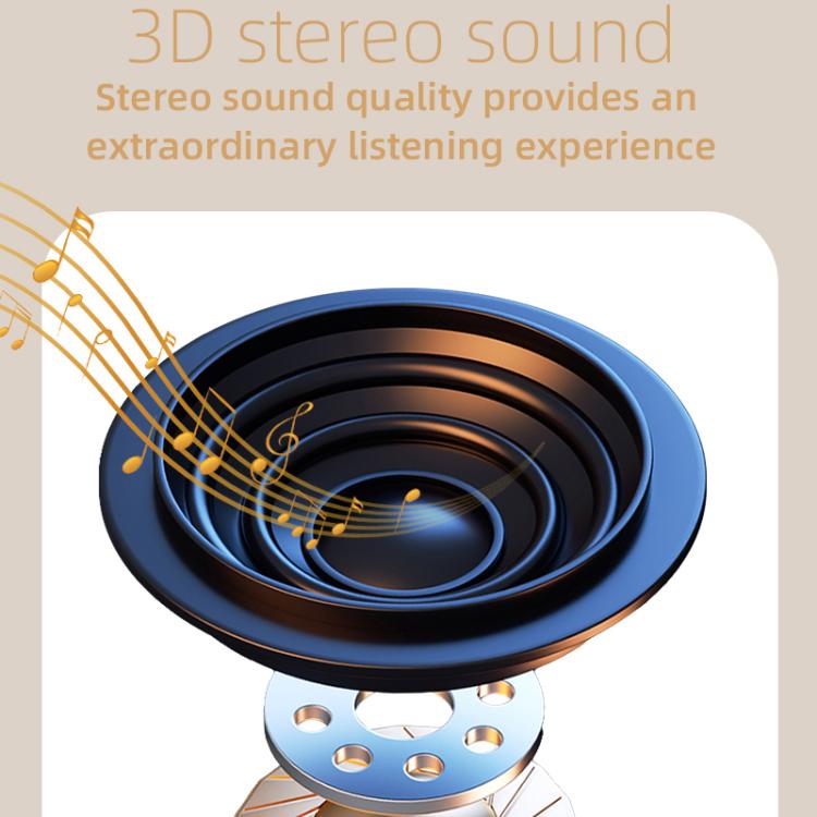 BLD07 Bone Conduction Bluetooth 5.4 Sleep Speaker(Grey) by bashfashion