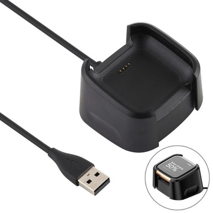 For Fitbit Versa 2 xDfind USB-A Port Watch Charging Dock Base Stand Holder, Length: 1m(Black) by xDfind