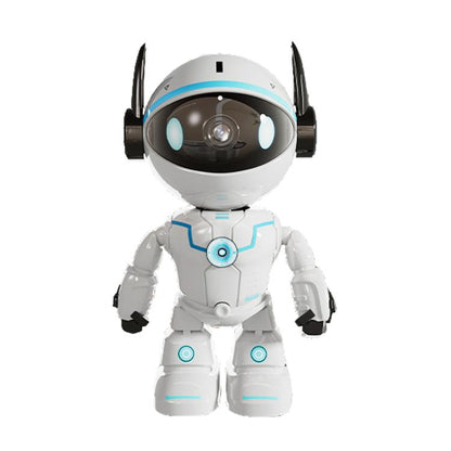 ESCAM PT205 5G WiFi Smart Robot Wireless AI Automatic Tracking Camera, Two Way Audio / Night Nersion, Plug:UK Plug(White) by ESCAM