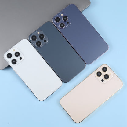 For iPhone 14 Pro Max Black Screen Non-Working Fake Dummy Display Model(Gold) by bashfashion