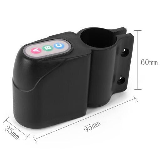 Bicycle Motion Sensor Security Alarm(Black) by bashfashion