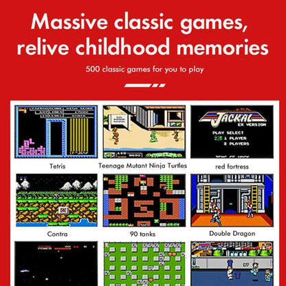 GD10 64G Built-In 30000+ Games Dual System Set-Top Box 3D Home 4K HD TV Game Console Box EU Plug(Black) by ANBERNIC