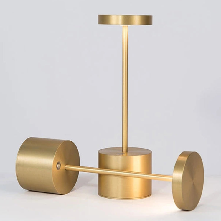 JB-TD003 I-Shaped Table Lamp Creative Decoration Retro Dining Room Bar Table Lamp, Specification: EU Plug(Gold) by bashfashion