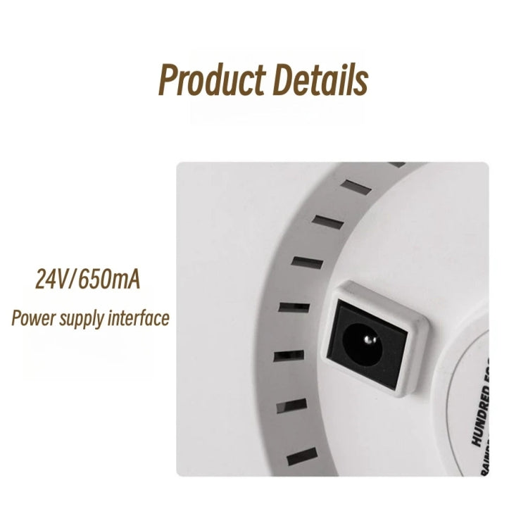 UFO Water Drop Aromatherapy Humidifier Desktop Remote Control Diffuser, Plug: AU Plug(White) by bashfashion