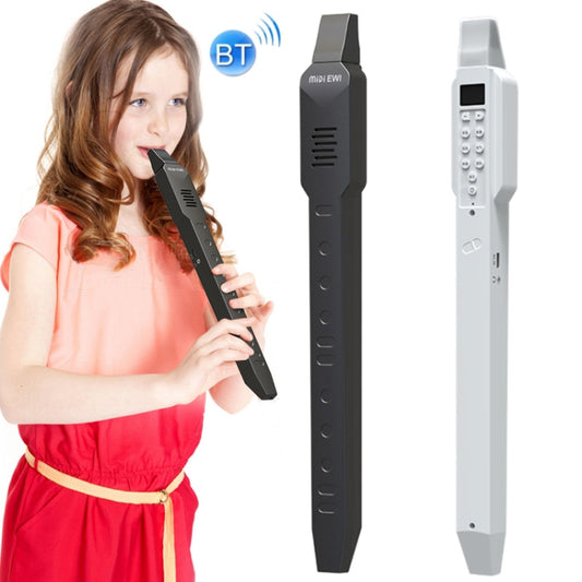 Mini Digital Electronic Saxophone Wind Instrument for Imitation of Various Musical Instrument Sounds(White English) by bashfashion
