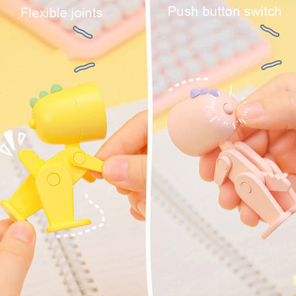 Mini Table Lamp Desktop DIY Ornaments Folding Night Light(Rabbit Green) by bashfashion