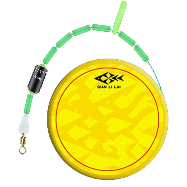 2pcs Outdoor Fishing Anti-tangle Spotted Invisible Line Set with Scale, Size: 5.4m(5.0) by bashfashion