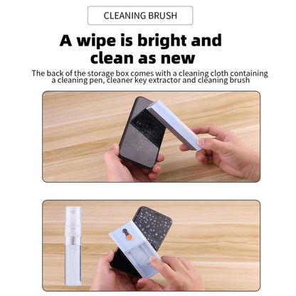 Q6S 10-in-1 Bluetooth Headphone Cleaning Pen Mobile Computer Keyboard Screen Digital Camera Cleaning Kit(White) by bashfashion