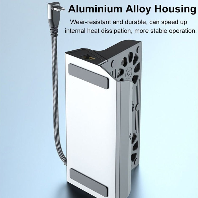 9 -in -1 For ASUS ROG Ally 100W PD Charging Game Console Stand Multifunctional USB 3.0 Docking Station by bashfashion