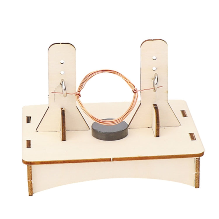 DIY DC Motor Pupils Handmade Electromagnetic Coil Science Experiment Material Kit by bashfashion