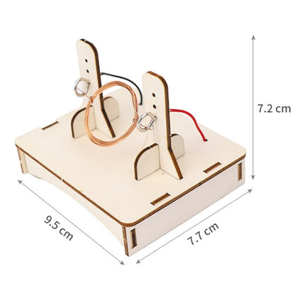 DIY DC Motor Pupils Handmade Electromagnetic Coil Science Experiment Material Kit by bashfashion