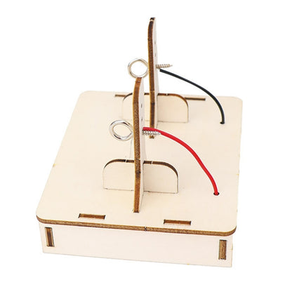 DIY DC Motor Pupils Handmade Electromagnetic Coil Science Experiment Material Kit by bashfashion