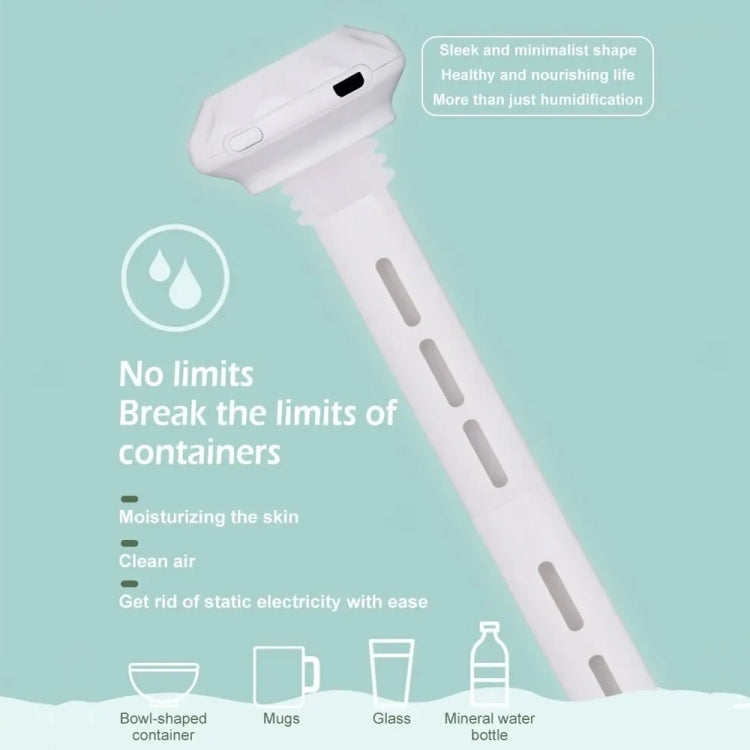 USB Plug-in Mini Portable Detachable Car Humidifier, Spec: Humidifier+3sets Sticks by bashfashion