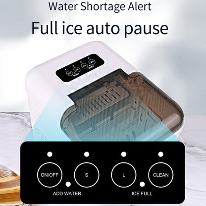 Small Multifunctional Remote Control Ice Maker(US Plug) by bashfashion