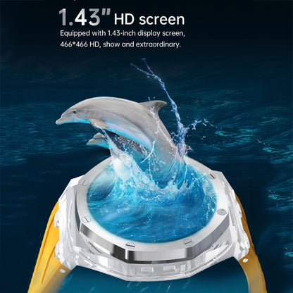 WS-37 1.43-Inch AMOLED IP67 Waterproof Health Monitoring Bluetooth Call Smart Watch(Red) by bashfashion