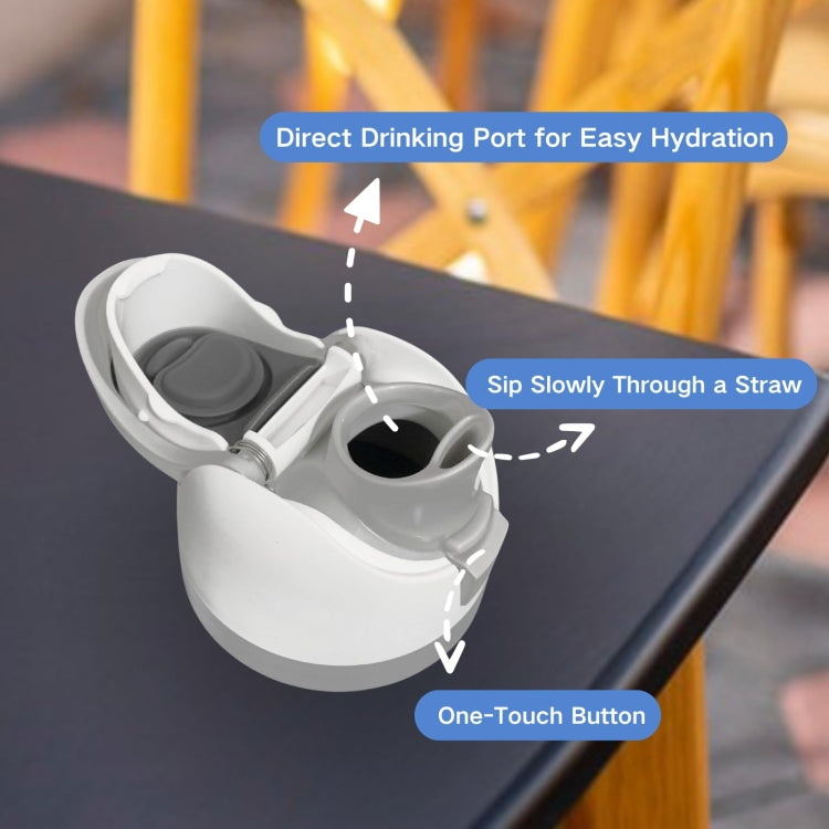 Replacement Lid for Owala Freesi Cup No Leakage One Button Open With Carry Loop(Blue) by bashfashion