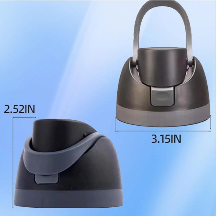 Replacement Lid for Owala Freesi Cup No Leakage One Button Open With Carry Loop(Blue) by bashfashion