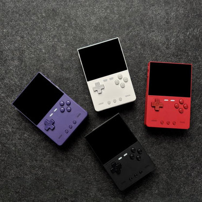 TRIMUI BRICK Open Source Pocket Console Portable Wireless Bluetooth HD Retro Arcade, Size: Standard No Card(White) by TRIMUI