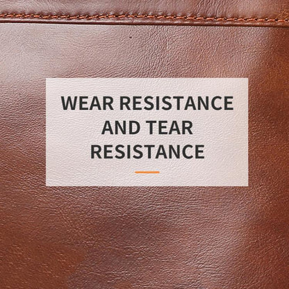 BULL CAPTAIN 054 Large Capacity Retro Business Top Layer Cowhide Hand-held Briefcase(Coffee) by BULL CAPTAIN